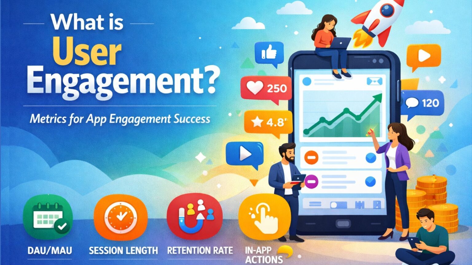 What is User Engagement? Metrics for App Engagement Success