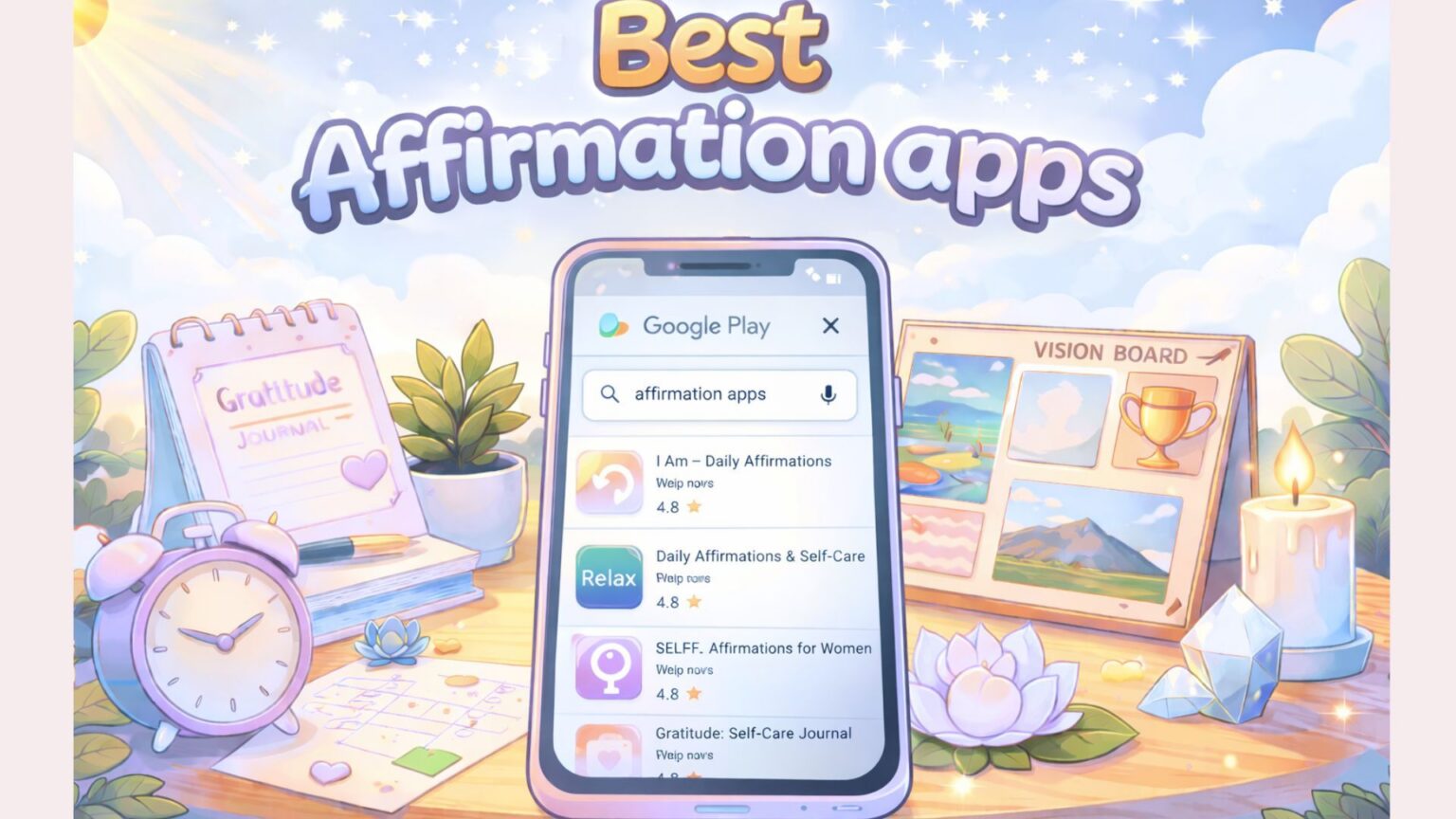Best Affirmation Apps for Daily Motivation and Positive Mindset