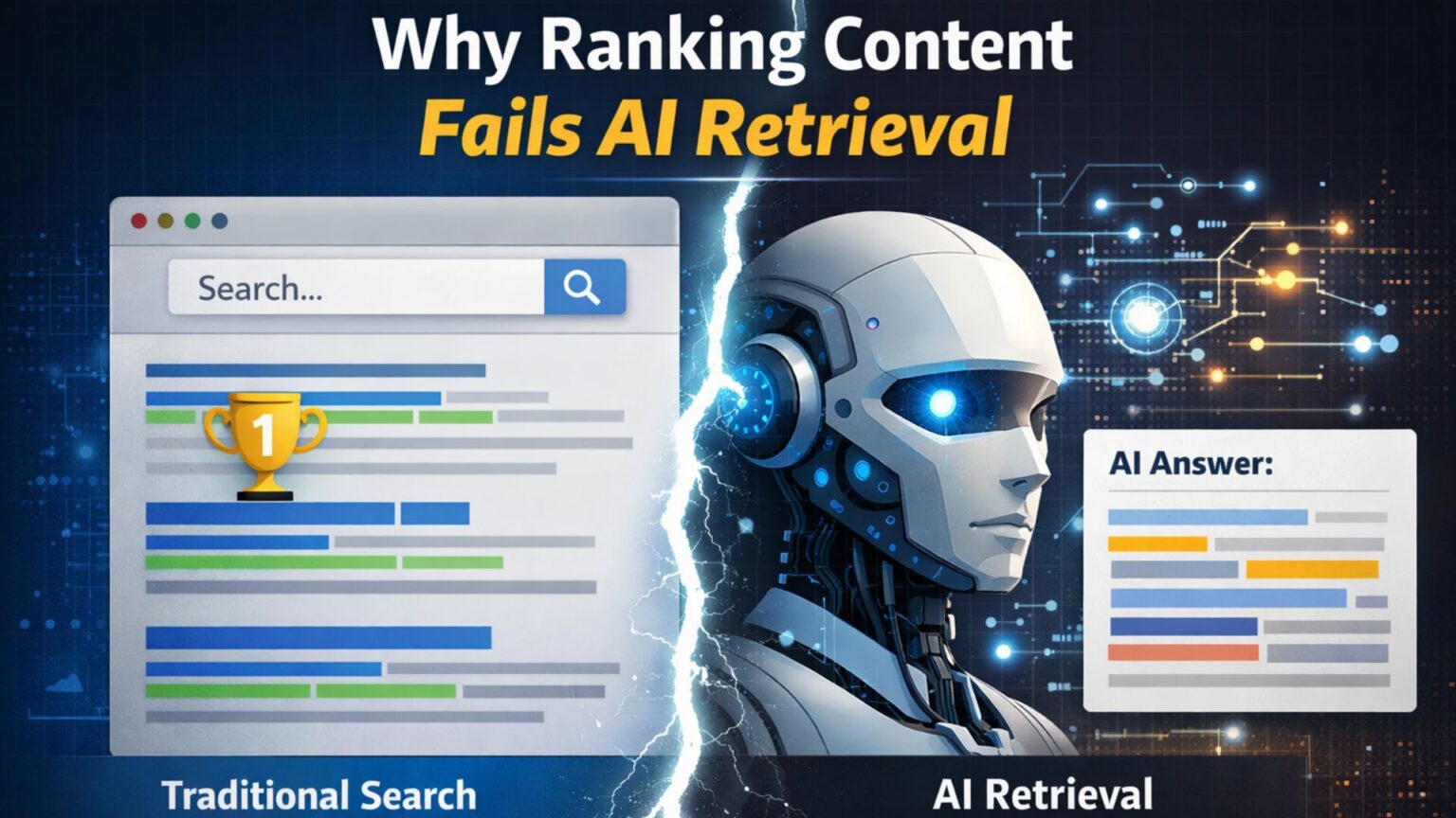 Why Ranking Content Fails AI Retrieval